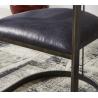 Buy cheap Single Genuine Leather Dining Room Chairs Metal Frame Home / Hotel Furniture from wholesalers