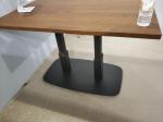 Buy cheap Professional Square Dining Table Legs Sandy Texture Metal Table base Custom Made from wholesalers