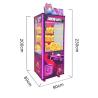 Buy cheap Mini 22" Prize Doll Vending Toy Crane Claw Game Machine with 110V/220V/230V Voltage from wholesalers