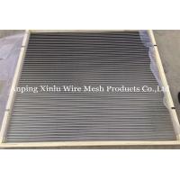 Buy cheap Stainless Steel Slotted Vee Wedge Wire Screen Panel Electric Resistance Welding product