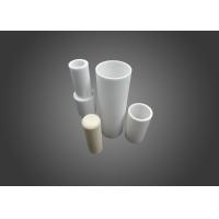 Buy cheap Industrial Large Dia Boron Nitride Ceramic , 99.7 % High Alumina Ceramic Tube product