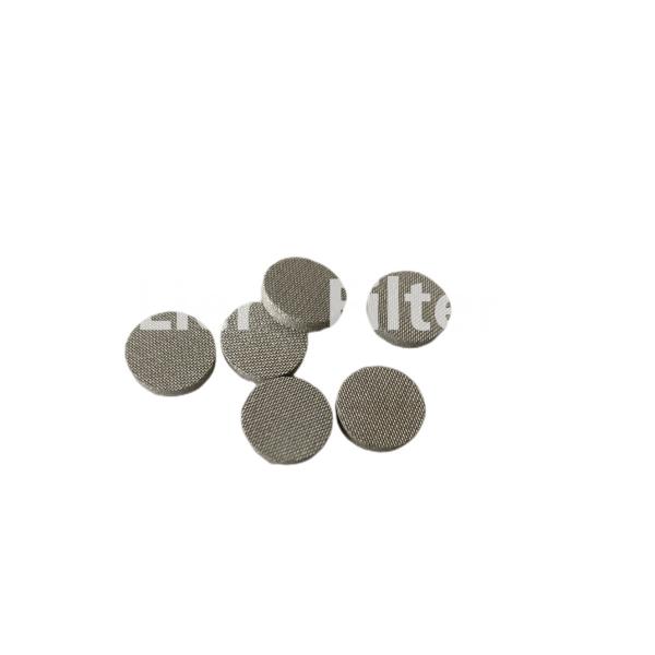 Buy cheap 304 Stainless Steel Sintered Mesh Filter Perforated Silver Color from wholesalers