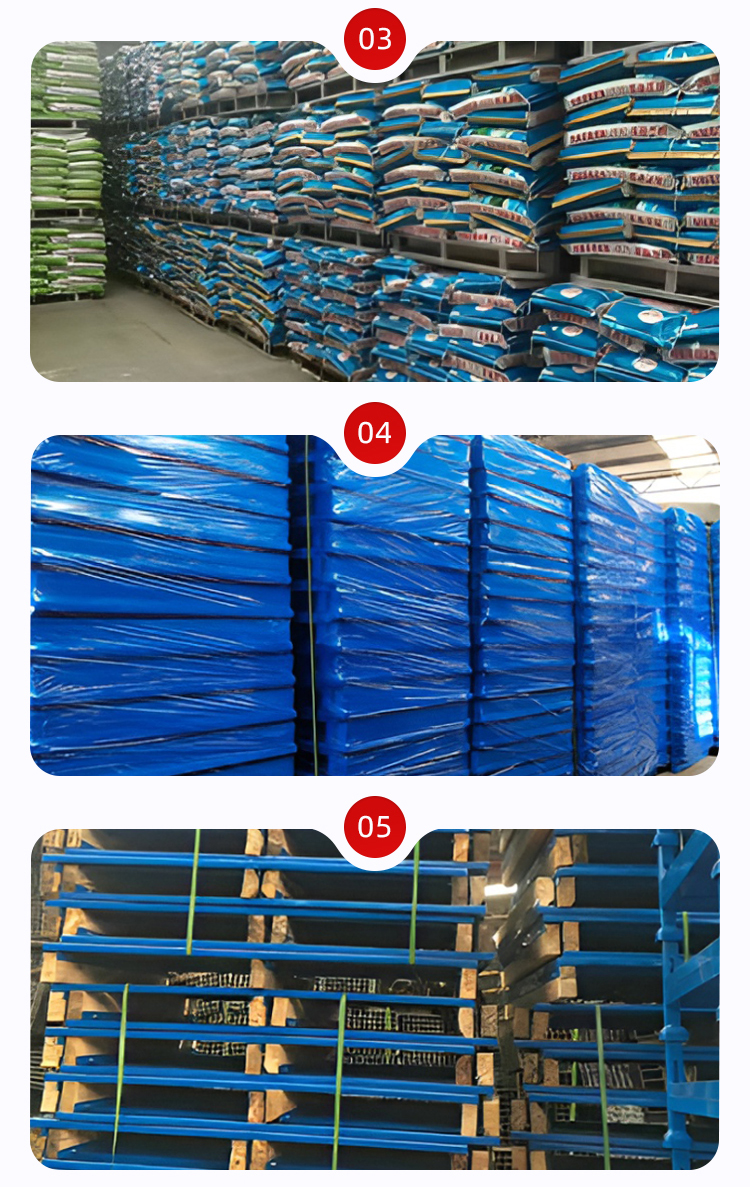 Industrial Stackable Wire Mesh Steel Pallet Cage Foldable Steel Mesh Box Pallet