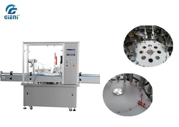 Buy cheap Servo Motor Pneumatic Nail Polish Making Machine With Automatic Capper from wholesalers