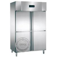 Buy cheap OP-A806 Four Stainless Steel Doors Freezer Refrigerated Cabinet Manufacturer product