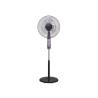 Buy cheap 80° Oscillation Electric Tall Standing Fan Black Plastic Housing High Durability from wholesalers