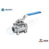 Buy cheap Three Piece Full Port Ball Valve Stainless Steel 316 Made Threaded Type from wholesalers