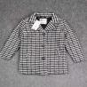 Buy cheap Black And White Children's Winter Clothes Thick Warm Melton Wool Coat from wholesalers