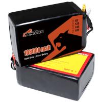 Buy cheap Large capacity Solid State Drone Battery 106000mAh 44.4V 12S 14S 24S Burst 10C product