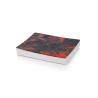 Buy cheap Deluxe hotel flat black red mixed resin table tray decor from wholesalers