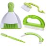 Buy cheap 14cm Ergonomic Tile Scrubber Brush Set 6pcs With Nylon Bristle from wholesalers
