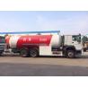 Buy cheap High Capacity LPG Gas Tanker Truck Howo 20000L 10 Ton Customized Color from wholesalers