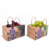 Buy cheap Wet Strength Kraft Fruit Paper Bags CMYK Pantone Color With Hole from wholesalers