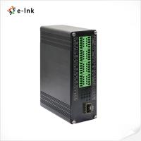 Buy cheap 8 Channel Serial Fiber Media Converter RS232 RS485 SFP Port 0 - 800kbps Baud product