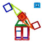 OEM Geometric Magnetic Shapes Childrens Magnetic Building Sets Multi colored 88