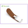 Buy cheap Bulk Promotional Leather USB Flash Disk Drive 4GB 8GB 62mm*27*12mm from wholesalers
