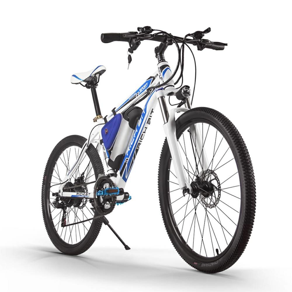 Power Electric City Bicycle 36v 350w 10Ah 26 Inch Mountain Wide Tire Rear Hub