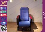 Upholstered Ergonomic High Grade Fold Up Auditorium Seating / Movie Theater