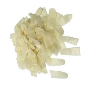 Wholesale Cut Type Anti Slip Latex Finger Covers Stall Chlorinated Powder Free Size XS S M from china suppliers
