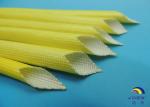 Electrical AC Motor F Class Acrylic Fiberglass Sleeving , Flexible Fiber Glass