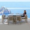 Buy cheap Exquisite appearance Customized Outdoor Garden Stainless Steel Table Chair Set For Dining from wholesalers