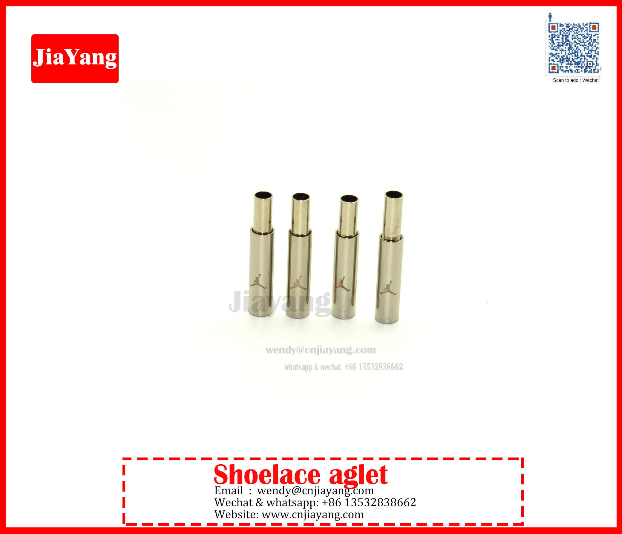 Jiayang gold peak screws types metal tips for sneakers