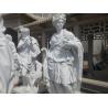 Buy cheap Greece White marble statues with polish from wholesalers