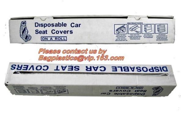 Buy cheap Disposable Plastic Seat Covers Vehicle Protector Mechanic Valet Pet Seat Covers,Automotive Interior Protection, bagease from wholesalers