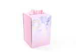 Pink Candle Packaging Box Kraft Paper 2.5mm Thickness For Glass Cover