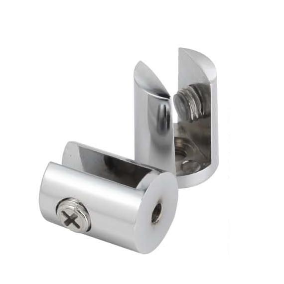 Fixed Glass Holder YS-031, Zinc Alloy, for glass 8-10mm, finishing chrome or