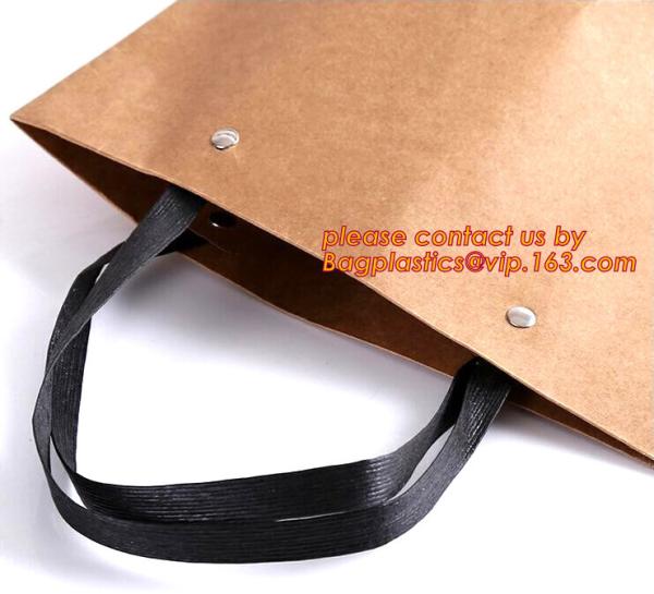 Buy cheap white craft paper rope handle paper shopping bags wholesale, high quality retail foldable hard cardboard paper shopping from wholesalers