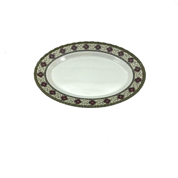 Buy cheap 11.5" Melamine Soup Plate durable Oval Shape 531 Series All season from wholesalers
