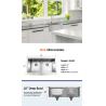 Buy cheap Large Size 33 Inches Apron Handmade Kitchen Sink For Home Workstation from wholesalers