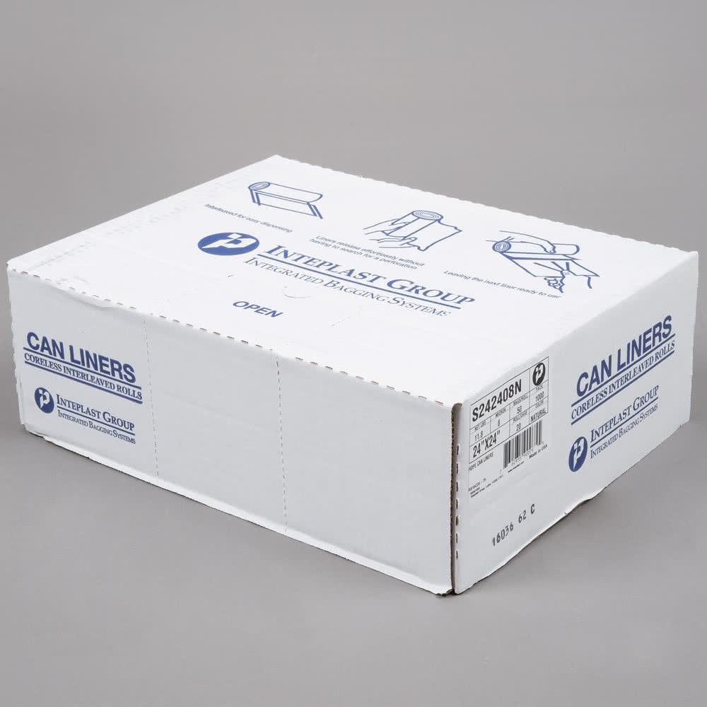 Black HDPE Plastic Garbage Bags 110L 10 Micron Gravure Printing 30" X 37"