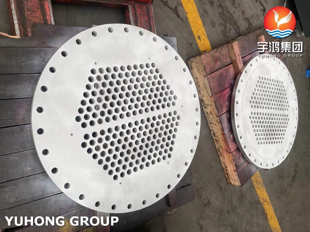 ASME SA240 SS304 Stainless Steel Tubesheet For Heat Exchanger