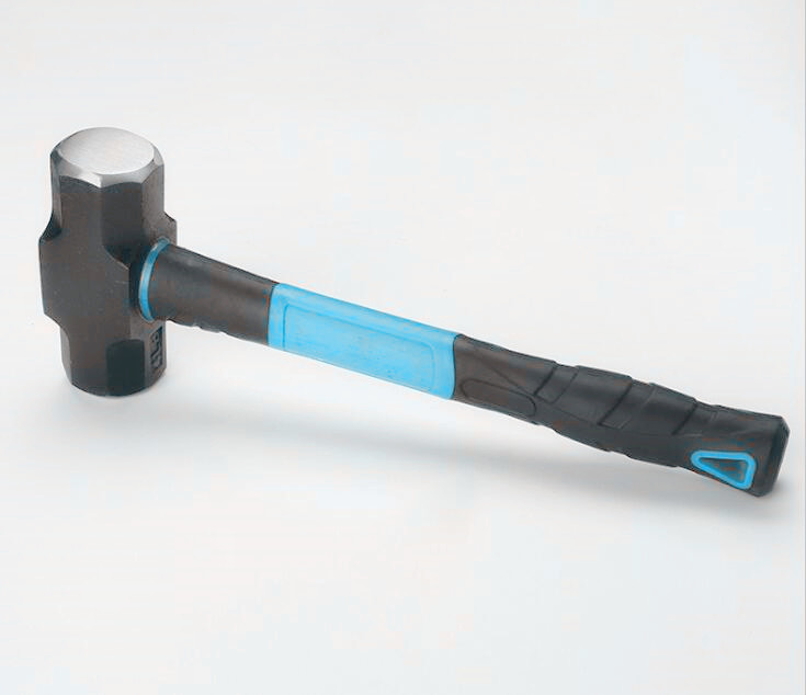 4LB Sledge Hammer(XL-0128) with painted surface,double color rubber handle and good price