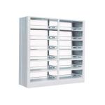 Library 2.0mm Thickness Stainless Steel Metal Storage Rack Library Shelving