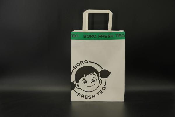 Buy cheap Cartoon Pattern Eco Paper Bags Lightweight Biodegradable Paper Bags from wholesalers