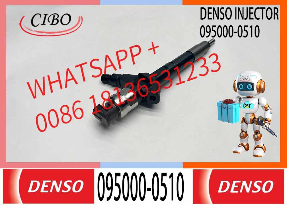 Common Rail Fuel Injector 095000-0510 For X-Trail T30 2.2L 16600-8H800 16600-8H801