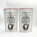 Resealable White Kraft Aluminum Laminated Bags Biodegradable