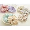 Buy cheap Summer floral series large colon hairbands hair accessories lady tie rope ball curly hair scrunchie Yiwu from wholesalers