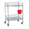 Buy cheap Stainless Steel Medical Trolleys , Detachable Instrument Trolley from wholesalers