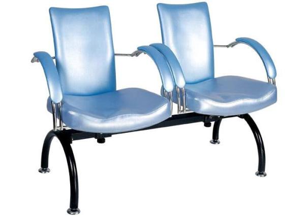 Buy cheap 2 Seat Salon Reception Chairs Public Rest / Beauty Salon Waiting Room Furniture from wholesalers