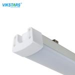 IP65 Waterproof LED Linear Suspension Lighting 120lm/ W 6500K Subway Station
