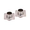 Buy cheap IP67 Square Panel Mount Connector , M16 8 Pin Male Connector from wholesalers