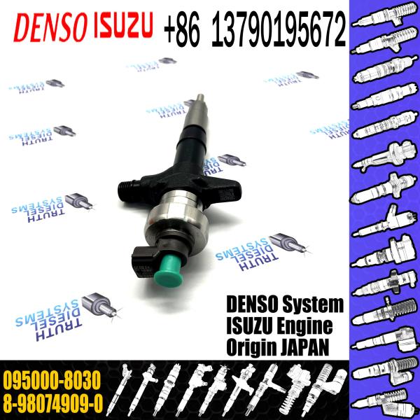Buy cheap Remanufactured Common rail Injector 8-98074909-0 8980749090 095000-8030 from wholesalers