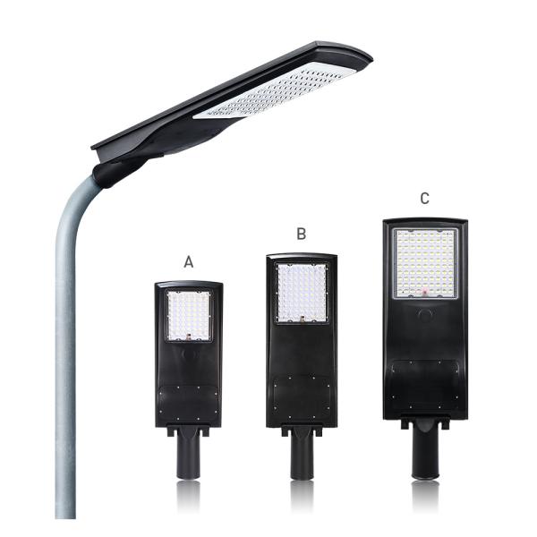Outdoor Wall All In One Solar LED Street Light Dusk To Dawn Waterproof 40w 150w