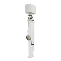 Buy cheap Telescopic Camera Mast Pole 5m 6m 7m 9m Solar Surveillance Mobile Light Mast product