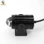 White Yellow 12V Universal MINI LED Headlight Motorcycle Spotlight