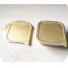 Buy cheap square of aluminum foil cups for Jam box sealed box 100ml from wholesalers